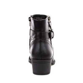 Lilley-Womens-Black-Cross-Strap-Ankle-Boot-0-1