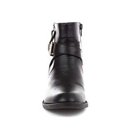 Lilley-Womens-Black-Cross-Strap-Ankle-Boot-0-2