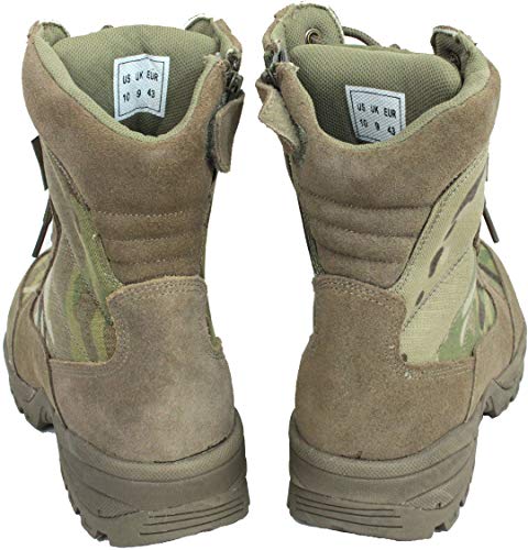 Mil-Tec Tactical Army Boots with Side Zip