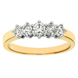 Naava-9ct-Gold-050ct-Diamond-Graduated-Eternity-Ring-0