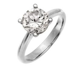 Naava-Round-Brilliant-Diamond-Platinum-Solitaire-Engagement-Ring-IJI-Certified-0