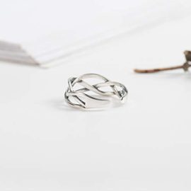 SNORSO-Womens-S925-Sterling-Silver-Thumb-Ring-Celtic-Knot-Adjustable-Open-Ring-0-2