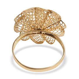 TJC-9ct-Yellow-Gold-Diamond-Cut-Flower-Ring-for-Women-Girls-Gold-Wt-242-Grams-0-3