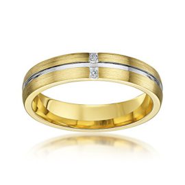 Theia-His-and-Hers-14-ct-Yellow-and-White-Gold-Two-Tone-4-mm-Diamond-Wedding-Ring-0-0