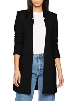 Vero-Moda-Womens-Vmjune-WL-Long-Blazer-DNM-Noos-Coat-0