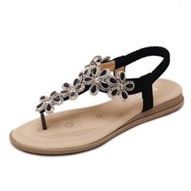 BELLOO-Women-Summer-Low-Flat-Heel-Flip-Flop-Sandals-Clip-On-Post-Thong-Boho-Shoes-with-Flowered-Rhinestone-0