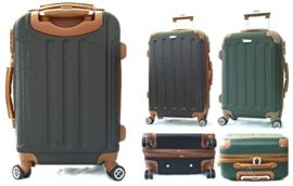 DK-Luggage-Lightweight-ABS-Hardshell-Medium-M-24-Suitcase-4-Wheel-Spinner-0