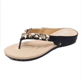 Vogstyle-Womens-Leather-Beach-Holiday-Thong-Sandals-Casual-Flip-Flops-0