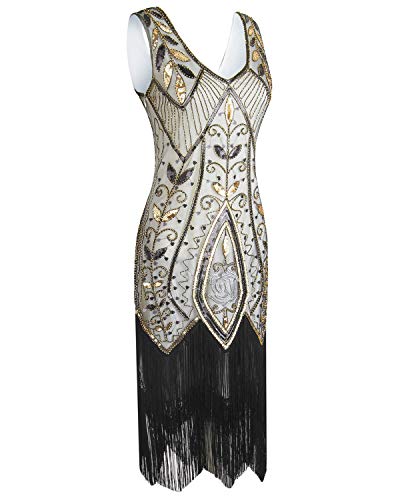 Women 1920s Flapper Dress Gatsby Vintage Plus Size Roaring 20s Dresses ...
