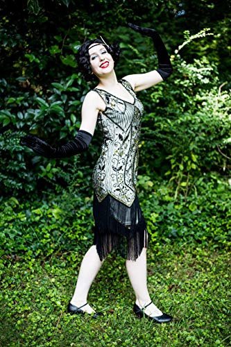 Women 1920s Flapper Dress Gatsby Vintage Plus Size Roaring 20s Dresses