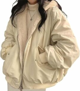 ASKSA-Womens-Winter-Jackets-Loose-Reversible-Parka-with-Hood-Warm-Fleece-Winter-Coat-Outdoor-Jacket-0