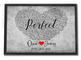 Any-Song-in-a-heart-First-Dance-Wedding-Anniversary-Engagement-Valentines-Day-Gift-Framed-or-Unframed-Lyrics-Print-Gifts-for-her-gifts-for-him-0