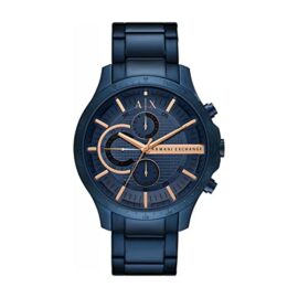 Armani-Exchange-Mens-Chronograph-Blue-Tone-Stainless-Steel-Watch-AX2430-0