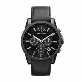 Armani-Exchange-Watch-for-men-Chronograph-movement-Stainless-steel-watch-with-a-45mm-case-size-0