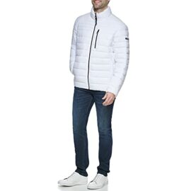 Calvin-Klein-Mens-Full-Zip-Down-Puffer-Coat-Jacket-White-L-0-0