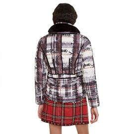 Desigual-Padded-Sigrun-Tartan-Lettering-Coat-0-0