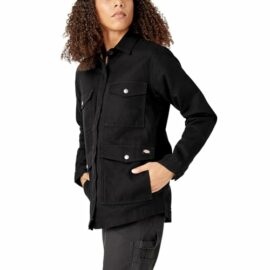 Dickies-Womens-Duck-Sherpa-Lined-Chore-Coat-Work-Utility-Outerwear-0-0