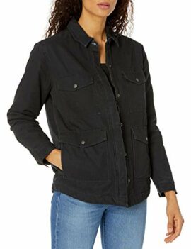 Dickies-Womens-Duck-Sherpa-Lined-Chore-Coat-Work-Utility-Outerwear-0