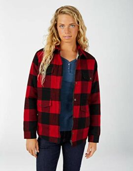 Dickies-Womens-Flannel-Sherpa-Lined-Chore-Coat-Work-Utility-Outerwear-0-0