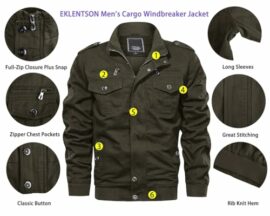 EKLENTSON-Mens-Casual-Cotton-Military-Bomber-Jacket-Winter-Outerwear-Windbreaker-Cargo-Jacket-Multi-Pockets-0-0