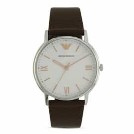 Emporio-Armani-Watch-for-Men-Three-Hand-Movement-41-mm-Silver-Stainless-Steel-Case-with-a-Leather-Strap-AR11013-0-1