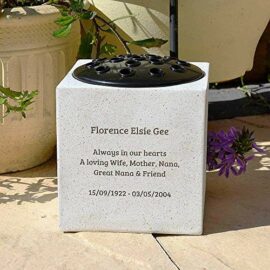 Fully-Bespoke-Personalised-Customised-Memorial-Grave-Side-Flower-Vase-Pot-0-1