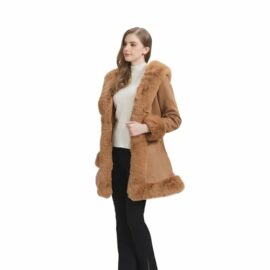 GRAN-ORIENTE-Womens-Faux-Leather-Jacket-with-faux-fur-coat-Collar-Long-Sleeve-Parka-with-Pockets-Warm-Winter-Coat-with-Belt-0-1