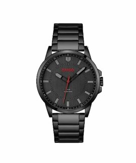 HUGO-Analogue-Quartz-Watch-for-Men-with-Black-Stainless-Steel-Bracelet-1530187-0