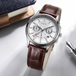 LIGE-Mens-Watch-Sports-Waterproof-Chronograph-Analog-Quartz-Leather-Bracelet-Classic-Mens-Fashion-Business-Date-Wristwatch-0-1