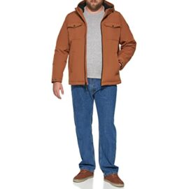 Levis-Mens-Soft-Shell-Hooded-Storm-Coat-Regular-Big-Tall-Sizes-Insulated-Jacket-0-0