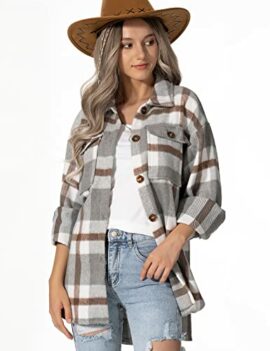 Lviefent-Womens-Casual-Wool-Blend-Plaid-Flannel-Shackets-Jacket-Button-Down-Shirt-Coat-0-0