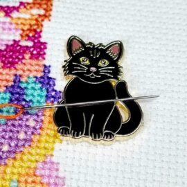 Meloca-Designs-Cat-Needle-Minder-for-Cross-Stitch-Embroidery-Sewing-Quilting-Needlework-Dressmaking-and-Haberdashery-0