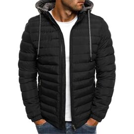 Mens-Down-Casual-Coats-Jackets-Solid-Hooded-Outerwear-Windproof-Resistant-Puffer-Cotton-Padded-Thicken-Insulator-Hiking-Travelling-Outdoor-Skiing-Quilted-loose-Jacket-Warm-autumn-Winter-0