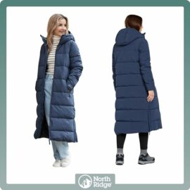 NORTH-RIDGE-Womens-Roaming-Jacket-with-Generous-Cosy-Hood-Zipped-Hem-Vents-Warm-Insulated-Water-repellent-Longline-Winter-Coat-Ideal-for-Walking-Hiking-Outdoor-Recreation-0-0