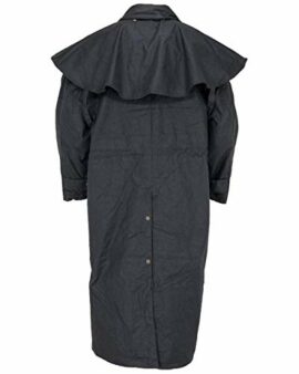 Outback-Trading-Unisex-Mantel-Stockman-Duster-2056-Stockman-Waterproof-Breathable-Extra-long-Cotton-Oilskin-Duster-Coat-0-1