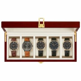 SONGMICS-Watch-Box-Watch-Case-with-Large-Glass-Lid-0