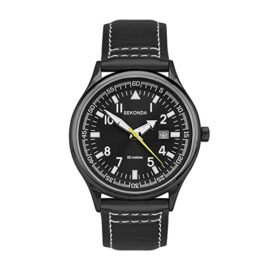 Sekonda-Mens-42mm-Pilot-Style-Quartz-Watch-with-Analogue-Display-Date-Window-and-Leather-Strap-50m-Water-Resistant-0