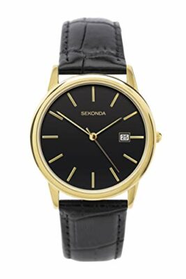 Sekonda-Mens-Classic-37mm-Quartz-Watch-with-Date-Window-and-Leather-Strap-0