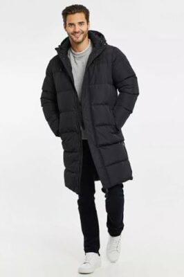 Spindle-Mens-Padded-Winter-Coat-Zipped-Hooded-Puffer-Double-Layer-Jacket-Warm-Outerwear-Storm-Cuffs-Zip-Chest-Pocket-Inner-Pocket-0-0