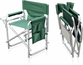 Sun Leisure Folding Alloy Sports Directors Chair