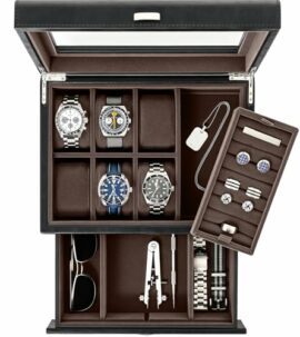 TAWBURY-6-Slot-Watch-Box-for-Men-Luxury-Watch-Jewellery-Box-Men-Watch-Case-6-Slot-Jewellery-Box-with-Watch-Storage-Watch-Display-Case-Watch-Boxes-for-Men-0