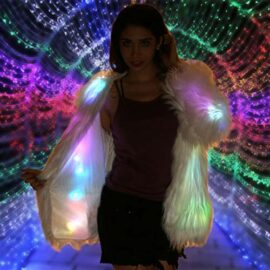 Women-Faux-Fur-Outwear-Winter-Light-Up-Burning-Glow-Fluffy-Sparking-Rainbow-LED-Costume-Waistcoat-0-0