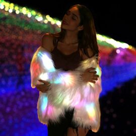 Women-Faux-Fur-Outwear-Winter-Light-Up-Burning-Glow-Fluffy-Sparking-Rainbow-LED-Costume-Waistcoat-0-1