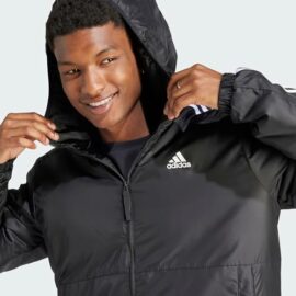 adidas-Mens-Essentials-3-stripes-Insulated-Hooded-Jacket-Jacket-0-1