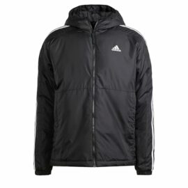 adidas-Mens-Essentials-3-stripes-Insulated-Hooded-Jacket-Jacket-0